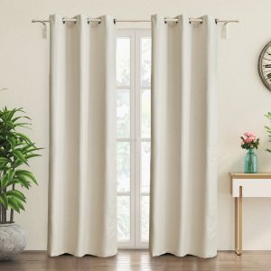 Aldeco Set of 2 Blackout Door Curtains